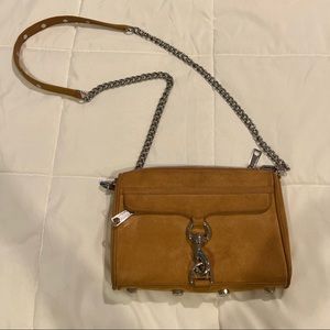 Rebecca Minkoff Suede Mini Mac Crossbody